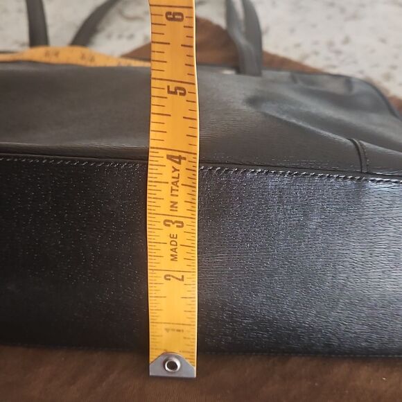 Gucci Black Leather Tote Bag with Dust Bag - Picture 15 of 15